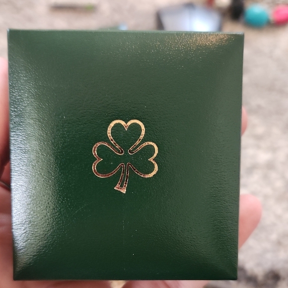 Connemara Marble sterling silver earrings - Picture 2 of 5